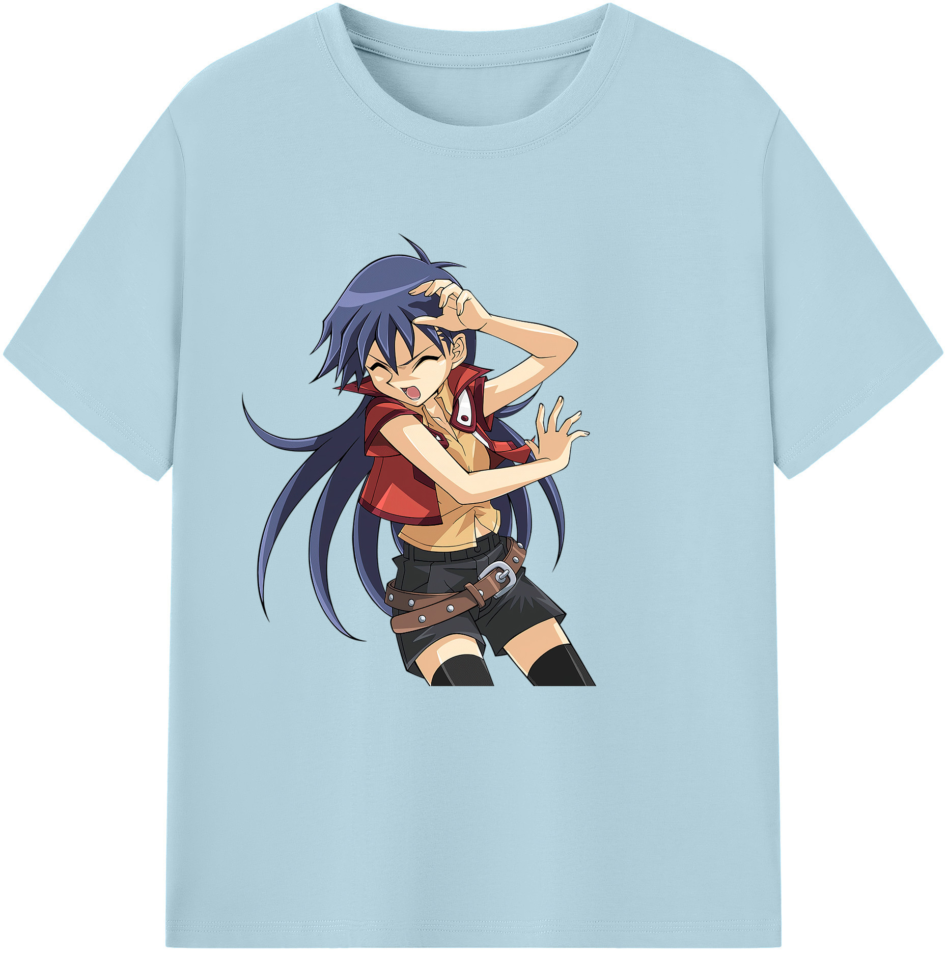 （画像用） 遊☆戯☆王 Yu-Gi-Oh! 綿100％半袖Tシャツ（フロントプリント）